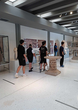 Επίσκεψη στον Αρχαιολογικό χώρο και το Μουσείο των Ισθμίων